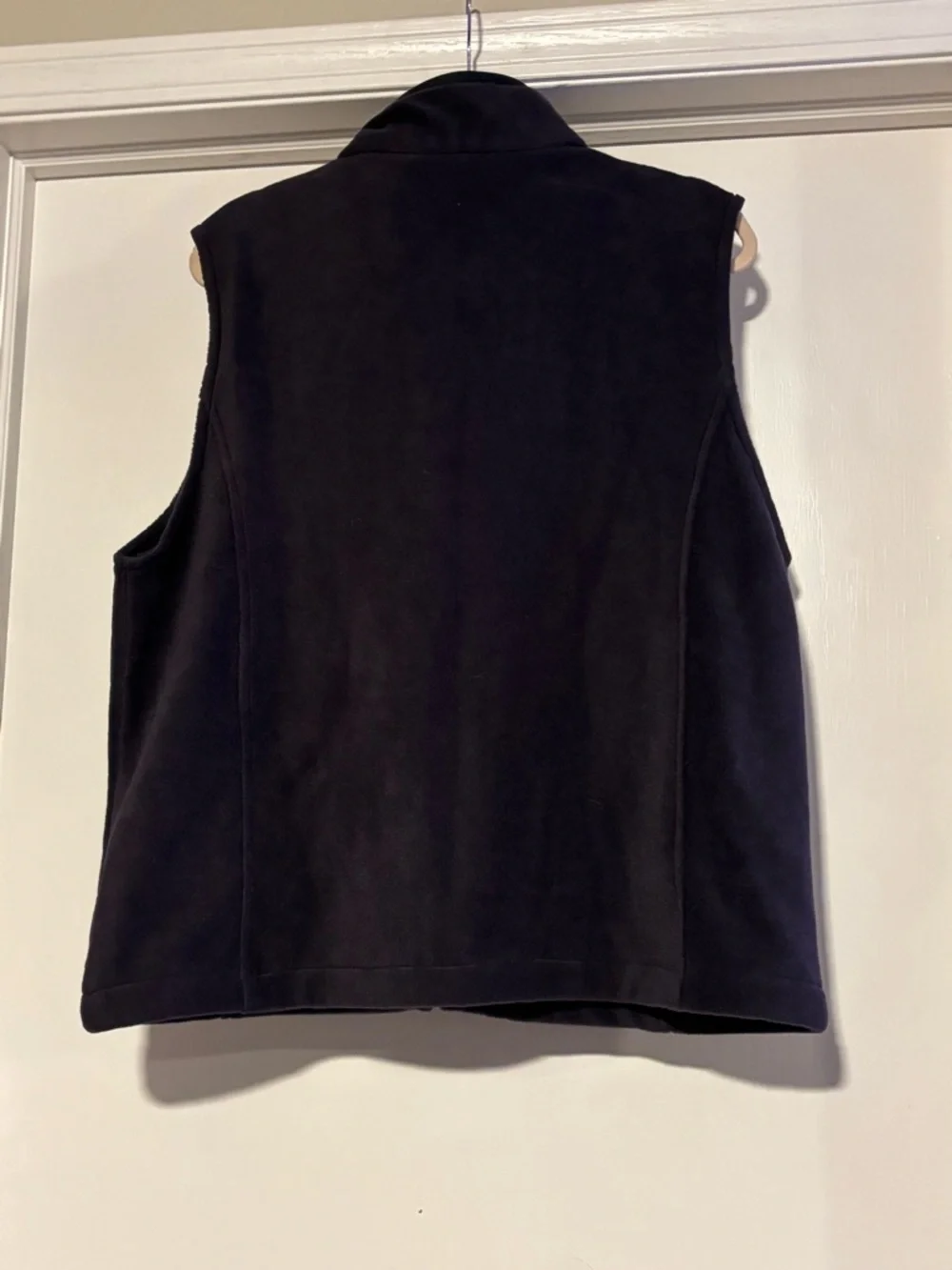 Eddie Bauer Men's Dark Navy Fleece Vest